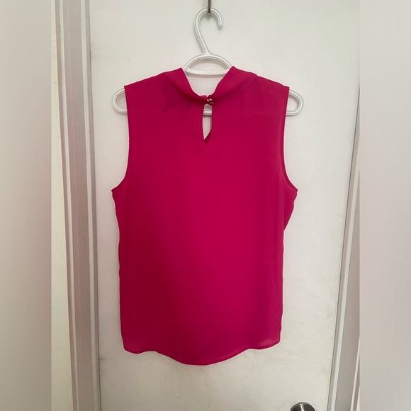 DKNY HOT PINK MILLENNIAL TOP - Picture 1 of 3